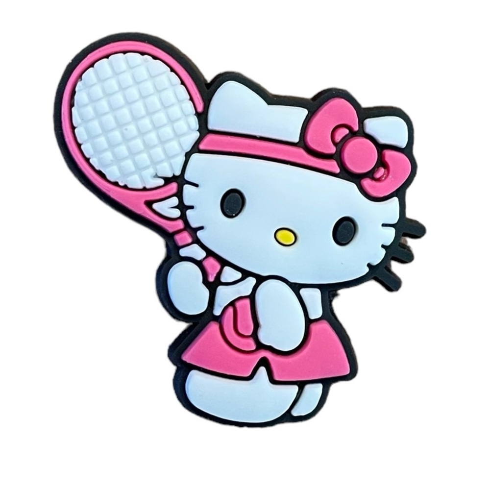 Hello Kitty Tennis Croc Charm